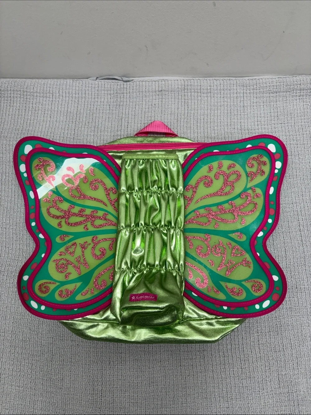 Wellie Wishers American Girl Flutter Wings Doll Carrier Backpack 14.5